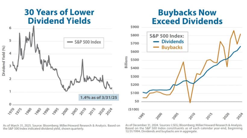 30 Years of Lower Dividend Yields