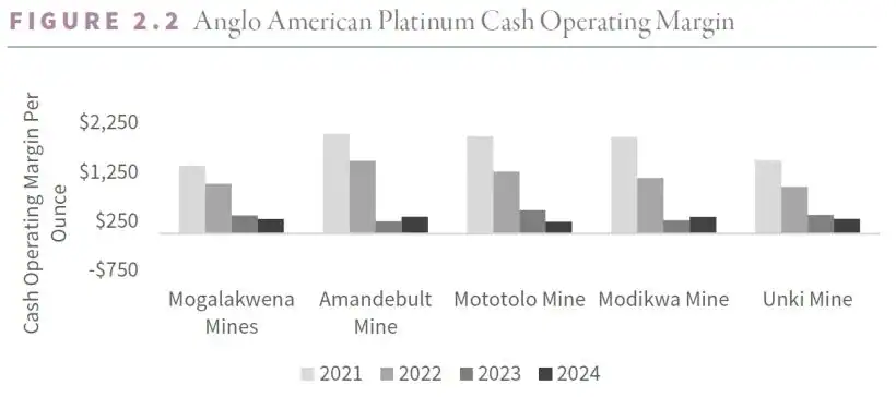 Anglo American Platinum Cash Operating Margin