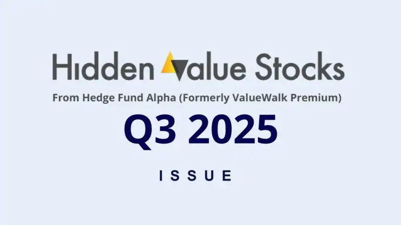 Hidden Value Stocks Q3 2025 Issue