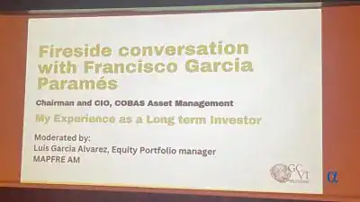 European Value Investing Conference Francisco Parames